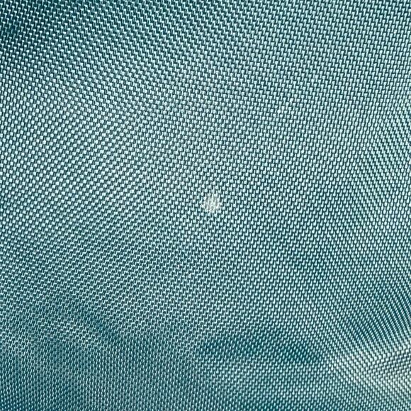 VINTAGE STARTER 90's Streetwear Oversized Hooded Puffer Teal & Navy Full Zip - Picture 13 of 15